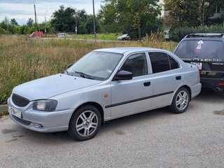2005 Hyundai Accent ТагАЗ II, серый, 210000 рублей, вид 2