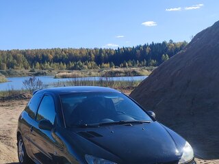 2004 Peugeot 206, чёрный, 600000 рублей, вид 1