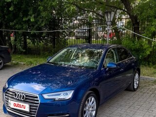2016 Audi A4 V (B9), синий, 2600000 рублей, вид 1