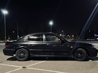 2004 Hyundai Sonata ТагАЗ IV (EF) Рестайлинг, чёрный, 135000 рублей, вид 2