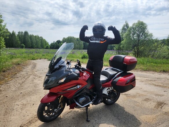 2019 BMW R 1250 RT, красный, 1790000 рублей - вид 9