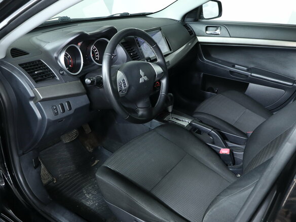 2012 Mitsubishi Lancer X Рестайлинг, чёрный, 725000 рублей - вид 18
