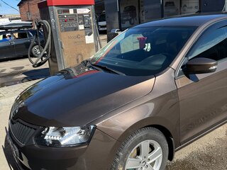 2018 Skoda Rapid I Рестайлинг, коричневый, 1320000 рублей, вид 1