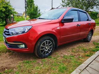 2019 Lada (ВАЗ) Granta I Рестайлинг, красный, 680000 рублей, вид 1