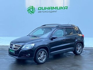 2010 Volkswagen Tiguan I, чёрный, 895000 рублей, вид 1