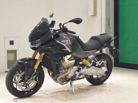 2023 Moto Guzzi V100 Mandello S, чёрный, 1040000 рублей, вид 4