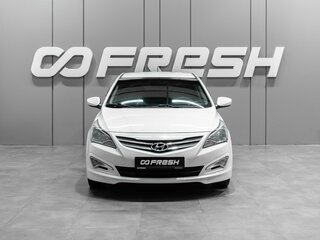 2016 Hyundai Solaris I Рестайлинг, белый, 1099000 рублей, вид 3