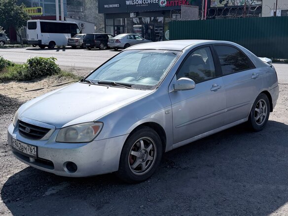 2005 Kia Cerato I, серебристый, 300000 рублей - вид 4