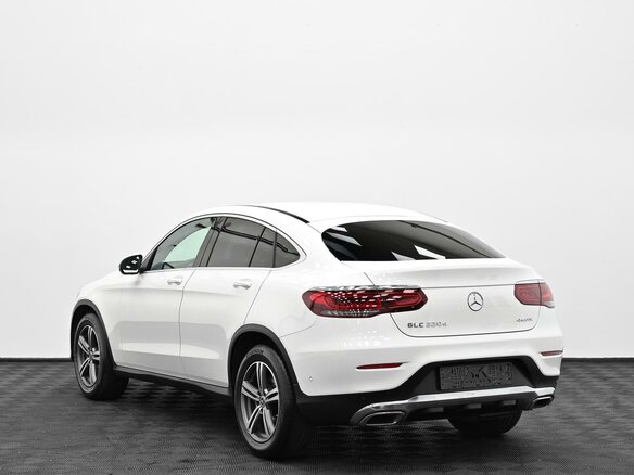2020 Mercedes-Benz GLC Coupe 220 d I (C253) Рестайлинг, белый - вид 3