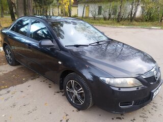 2006 Mazda 6 I (GG) Рестайлинг, чёрный, 355000 рублей, вид 2