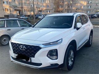 2018 Hyundai Santa Fe IV, белый, 2800000 рублей, вид 2