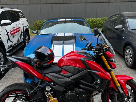 2017 Suzuki GSX-S 750, красный, 450000 рублей, вид 1