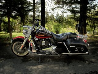 2010 Harley-Davidson Road Glide, красный, 950000 рублей, вид 2