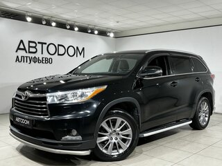2014 Toyota Highlander III (XU50), чёрный, 2477000 рублей, вид 1