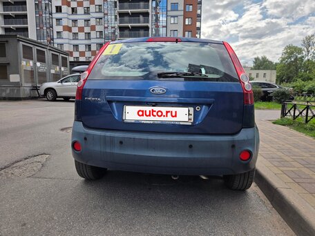 2008 Ford Fiesta Mk5, синий, 279000 рублей, вид 5