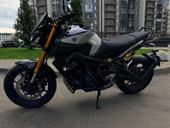 2019 Yamaha MT-09 (FZ-09), синий, 1100000 рублей - вид 9