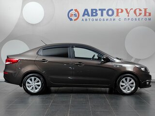 2016 Kia Rio III Рестайлинг, коричневый, 1255000 рублей, вид 5