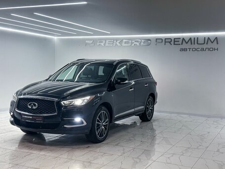 2018 Infiniti QX60 I Рестайлинг, чёрный, 2315000 рублей, вид 4