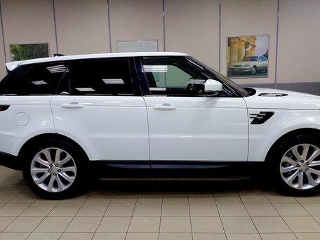2018 Land Rover Range Rover Sport II Рестайлинг, белый, 3490000 рублей, вид 5