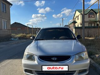 2007 Hyundai Accent ТагАЗ II, серебристый, 420000 рублей, вид 1