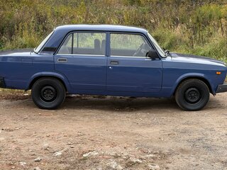 2005 Lada (ВАЗ) 2107, синий, 135000 рублей, вид 4