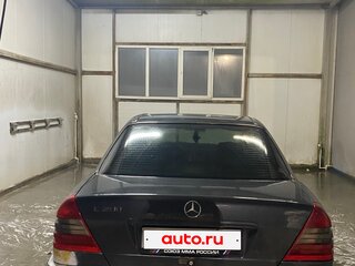 1999 Mercedes-Benz C-Класс 180 I (W202) Рестайлинг, синий, 225000 рублей, вид 4