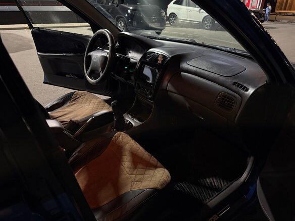 1999 Mazda 323 VI (BJ), синий, 220000 рублей - вид 9