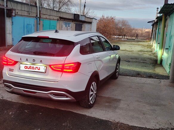 2025 Lada (ВАЗ) Vesta SW Cross I Рестайлинг (NG), белый - вид 15