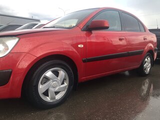 2005 Kia Rio II, красный, 369000 рублей, вид 3