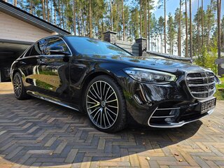 2021 Mercedes-Benz S-Класс 400 d Long 4MATIC VII (W223), чёрный, 12000000 рублей, вид 4