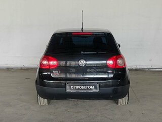 2007 Volkswagen Golf V, чёрный, 309000 рублей, вид 5