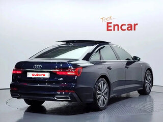 2022 Audi A6 45 TFSI V (C8) Рестайлинг, синий, 4400000 рублей, вид 3