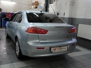 2007 Mitsubishi Lancer X, серебристый, 450000 рублей, вид 4