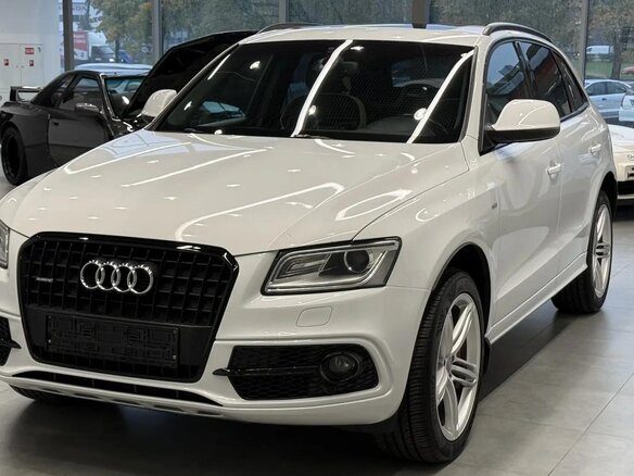 2014 Audi Q5 I (8R) Рестайлинг, белый, 2600000 рублей - вид 1
