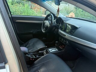 2009 Mitsubishi Lancer X, бежевый, 730000 рублей, вид 4