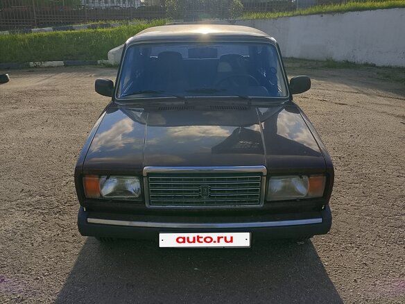 2006 Lada (ВАЗ) 2107, пурпурный, 210000 рублей - вид 2