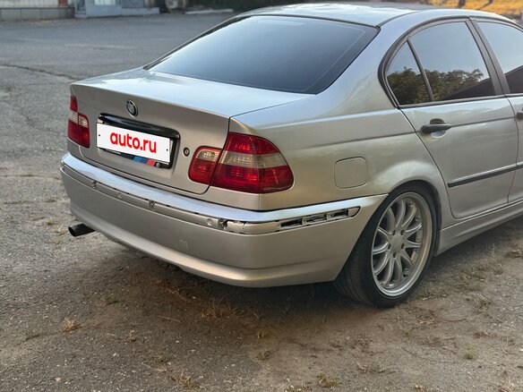 2002 BMW 3 серии N42 316i IV (E46) Рестайлинг, серебристый, 530000 рублей - вид 8