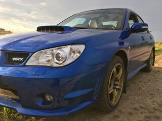 2007 Subaru Impreza WRX II Рестайлинг 2, синий, 3000000 рублей, вид 4