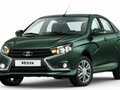 2017 Lada (ВАЗ) Vesta I, зелёный, 850000 рублей - вид 3