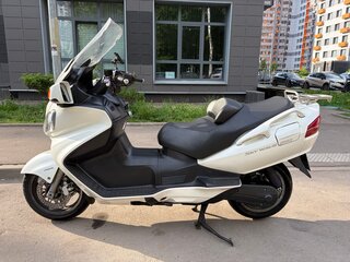 2007 Suzuki Burgman (SkyWave) 650, серебристый, 400000 рублей, вид 1