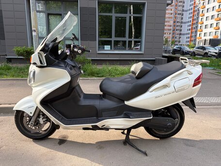 2007 Suzuki Burgman (SkyWave) 650, серебристый, 400000 рублей, вид 1