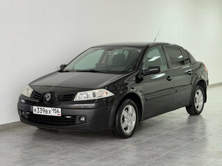 2007 Renault Megane II Рестайлинг, чёрный, 500000 рублей, вид 1