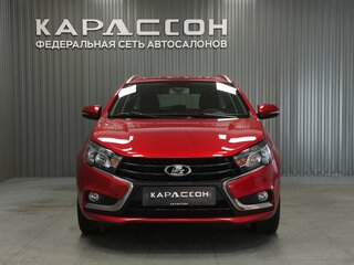 2018 Lada (ВАЗ) Vesta SW I, красный, 1075000 рублей, вид 3