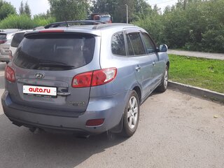 2008 Hyundai Santa Fe II, голубой, 910000 рублей, вид 2