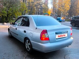 2007 Hyundai Accent ТагАЗ II, серебристый, 200000 рублей, вид 5
