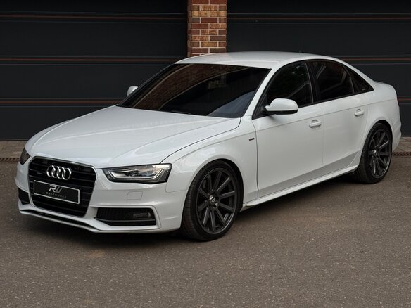 2014 Audi A4 IV (B8) Рестайлинг, белый, 1950000 рублей - вид 2
