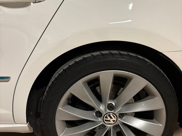 2012 Volkswagen Passat CC I Рестайлинг, белый - вид 9