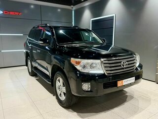 2012 Toyota Land Cruiser 200 Series Рестайлинг 1, чёрный, 3450000 рублей, вид 4