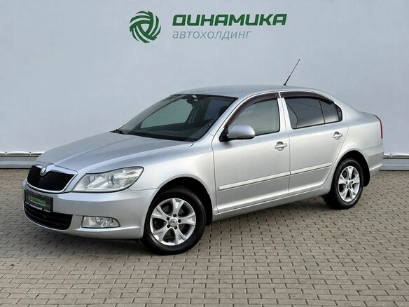 2010 Skoda Octavia II (A5) Рестайлинг, серебристый, 650000 рублей