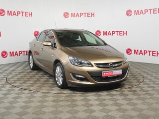 2012 Opel Astra J Рестайлинг, золотистый, 829000 рублей, вид 3
